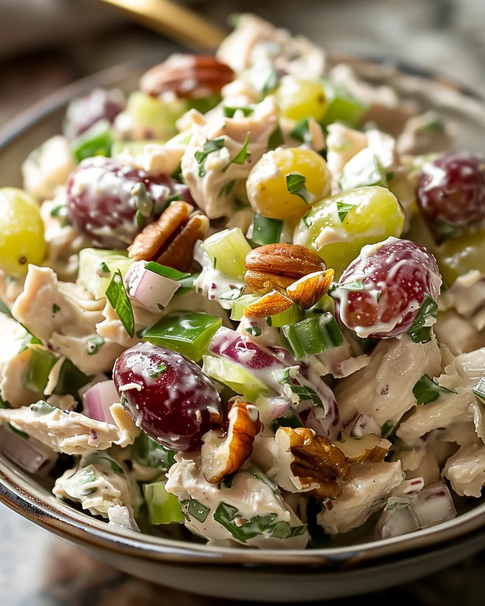 Chicken Salad Grapes Creamy