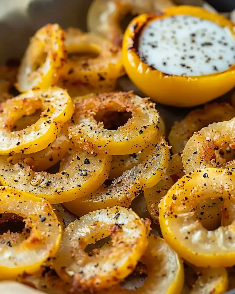 Crispy Air Fryer Banana Pepper Coins Recipe