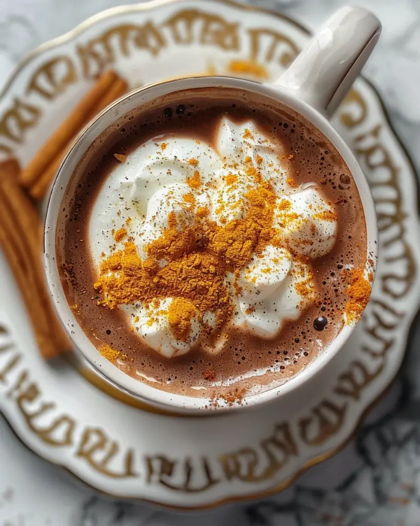 Spiced Hot Cocoa Anti-Inflammatory Drink