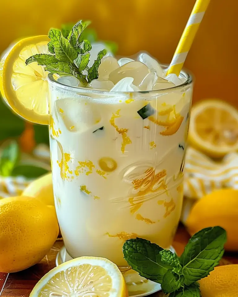 Condensed Milk Lemonade