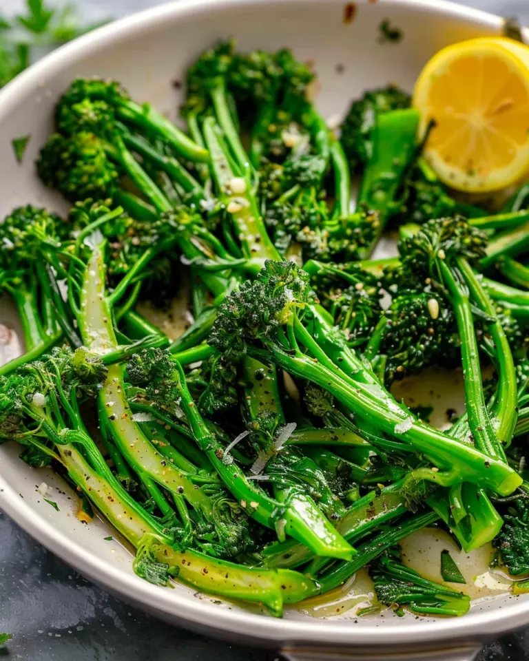 Sauteed Garlic Broccolini
