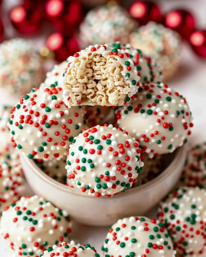 Christmas Rice Crispy Treats