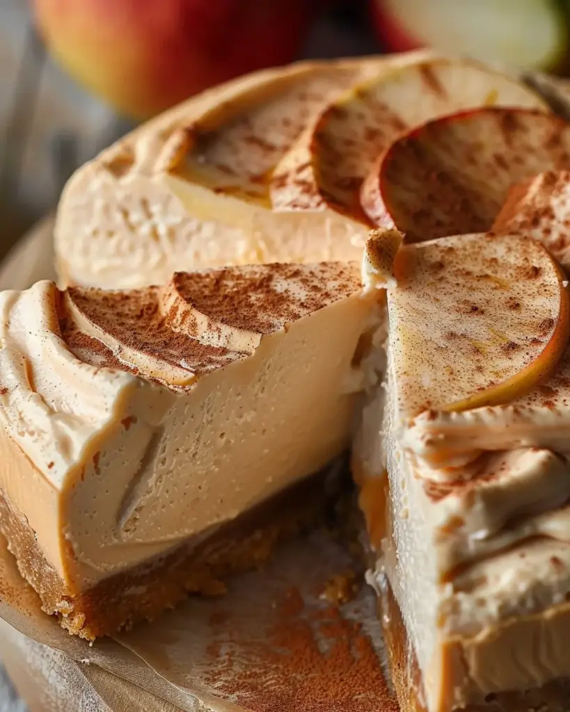 Apple Cider Cheesecake