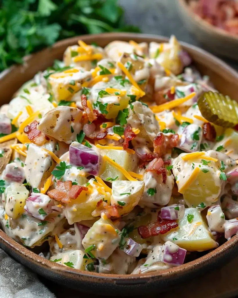 Steakhouse Potato Salad: A Creamy, Flavor-Packed Side Dish