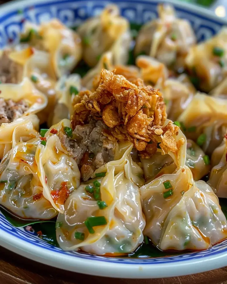 Kanom Jeeb (Thai Dumplings Recipe)