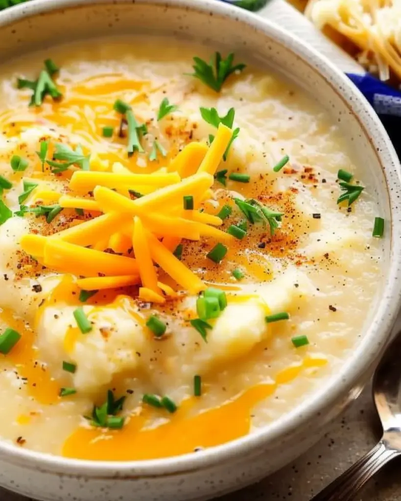 Vegetarian Baked Potato Soup 2 G 2