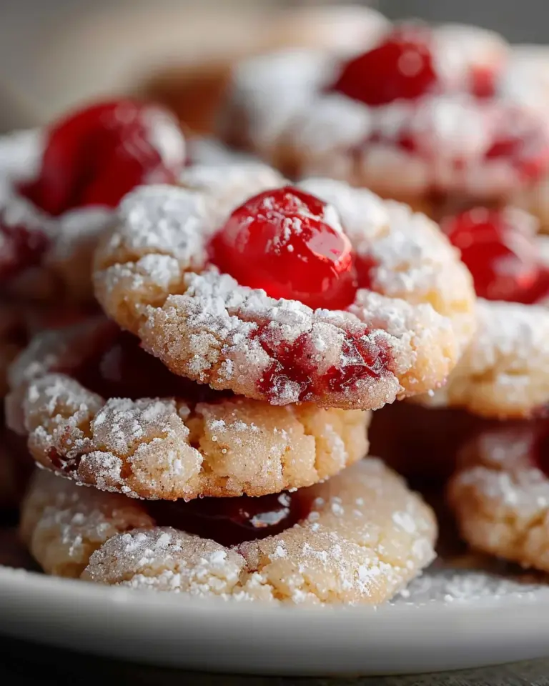 Maraschino Cherry Sugar Cookies That Will Delight You!