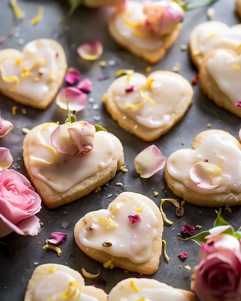 Lemon Rose Shortbread Cookies 5 1 2 14