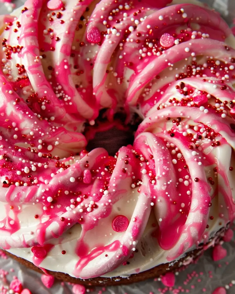 Valentine’s Swirl Cake