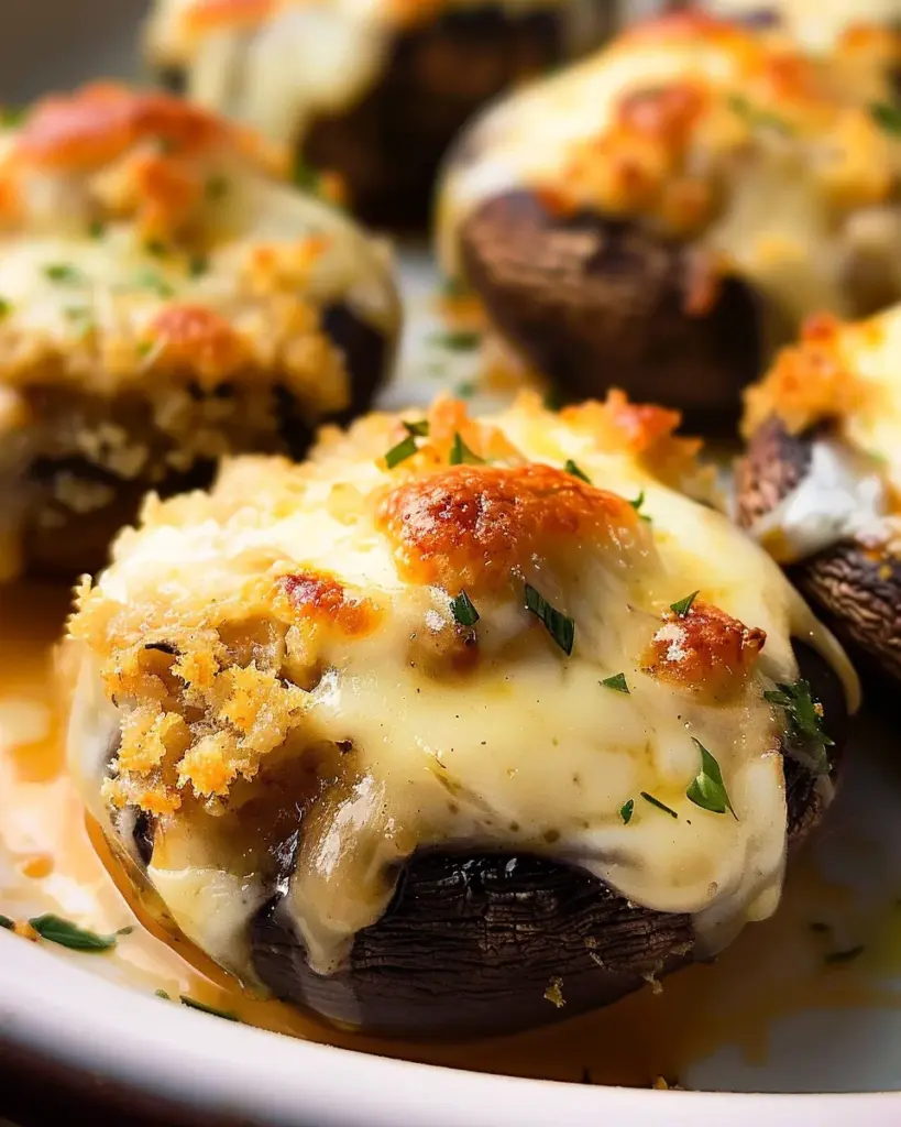 Longhorn Stuffed Mushroom Recipe 6 1 3