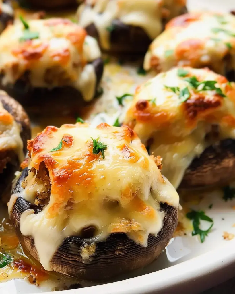 Longhorn Stuffed Mushroom Recipe