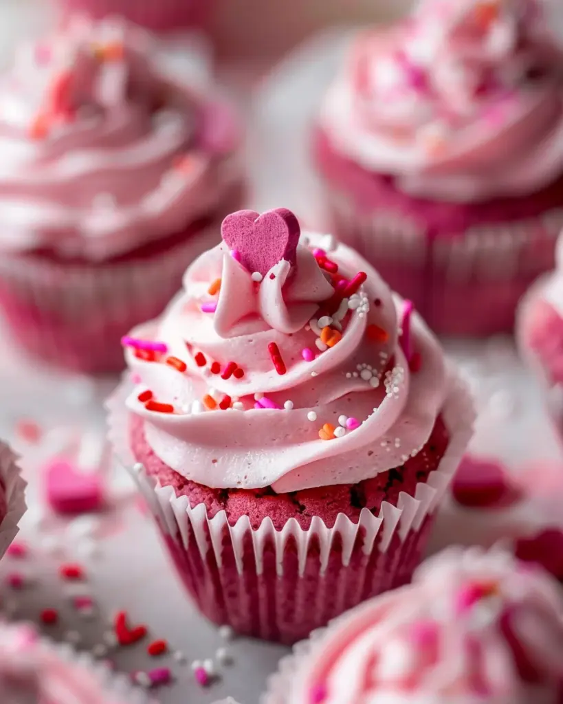 Pink Velvet Cupcakes 4 2 1 25