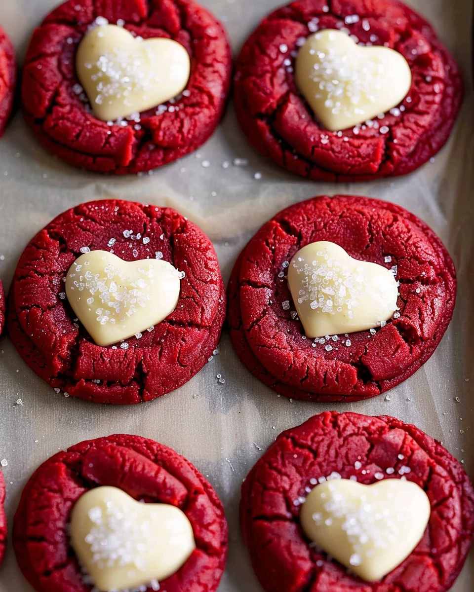Red Velvet Cookies Recipe