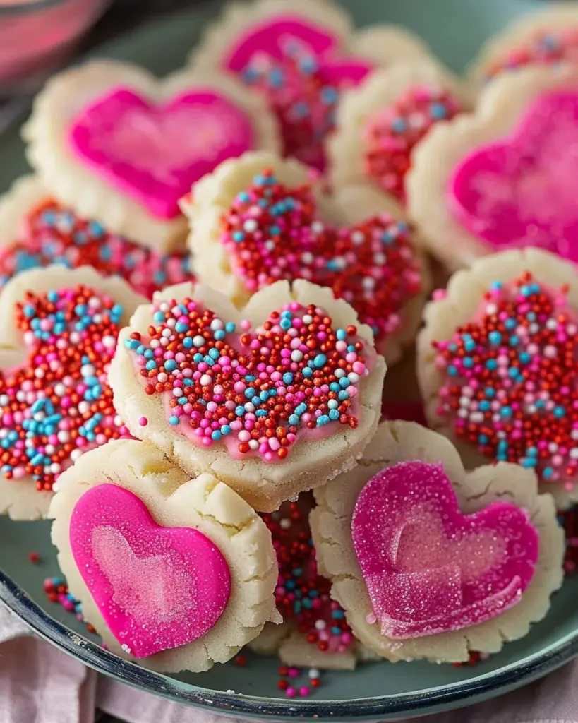 Valentine’s Day Slice N’ Bake Cookies