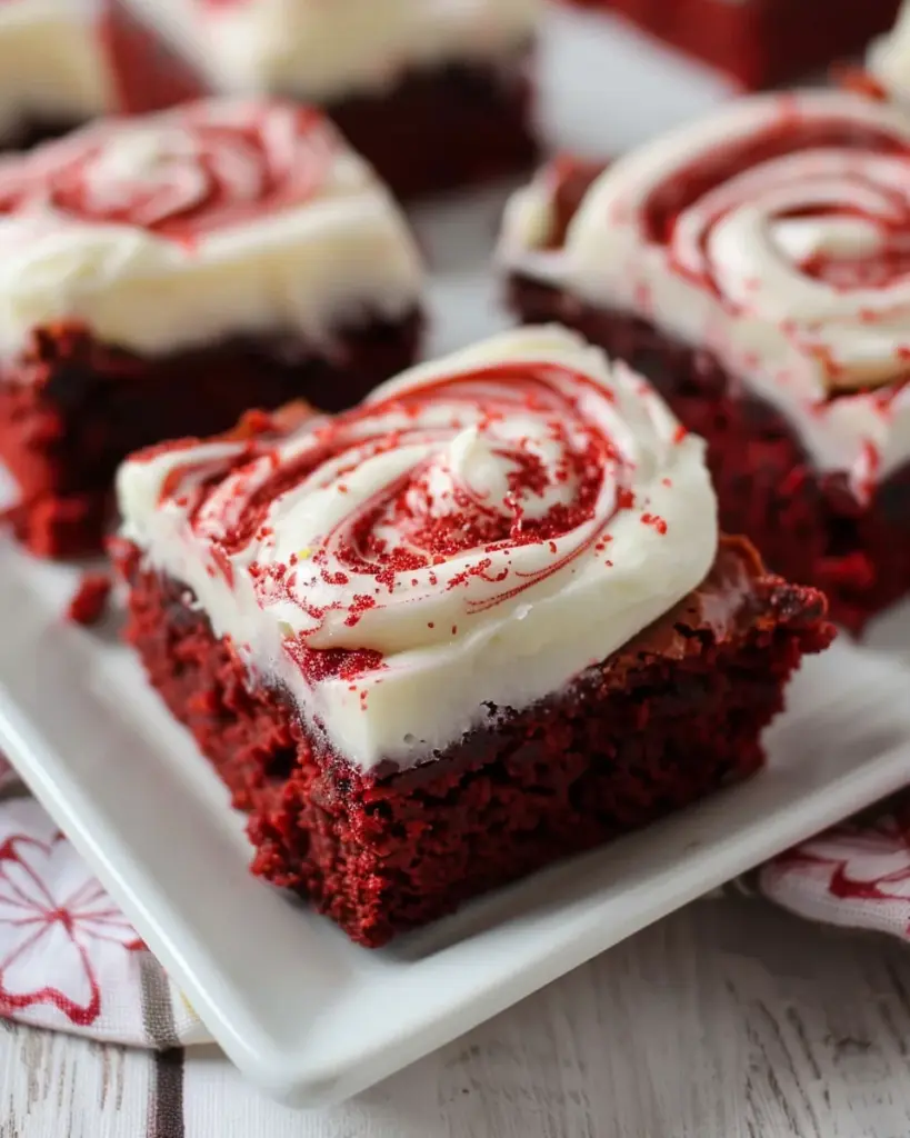 Red Velvet Brownies Recipe