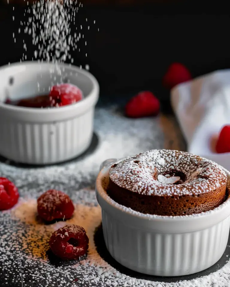 Chocolate Soufflés for Two