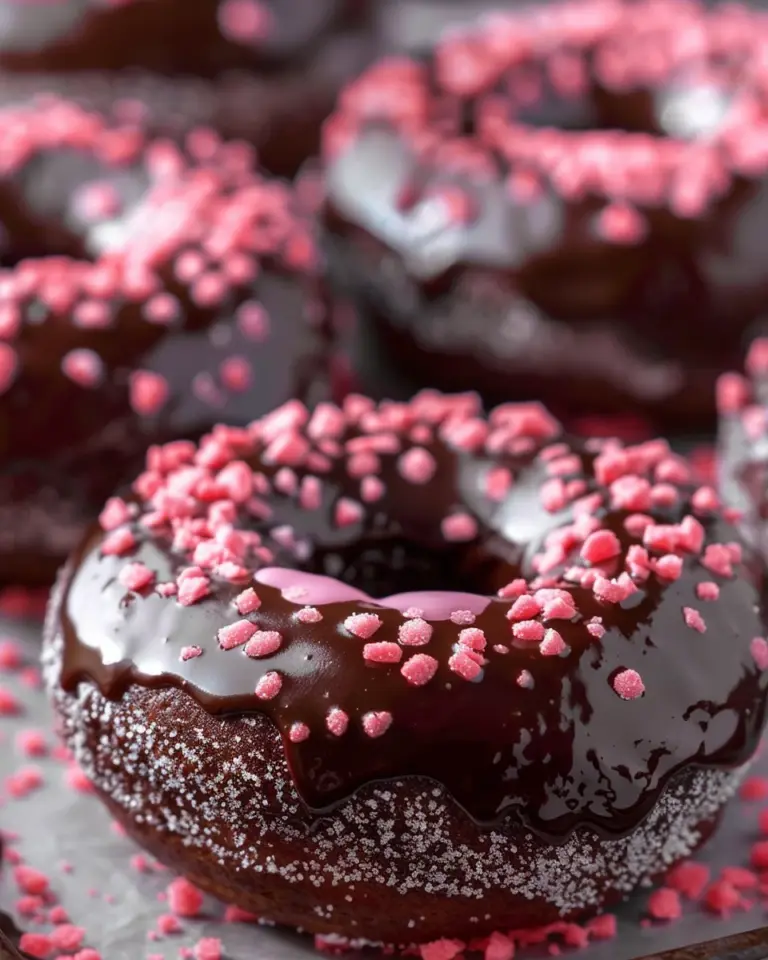 Baked Chocolate Donuts