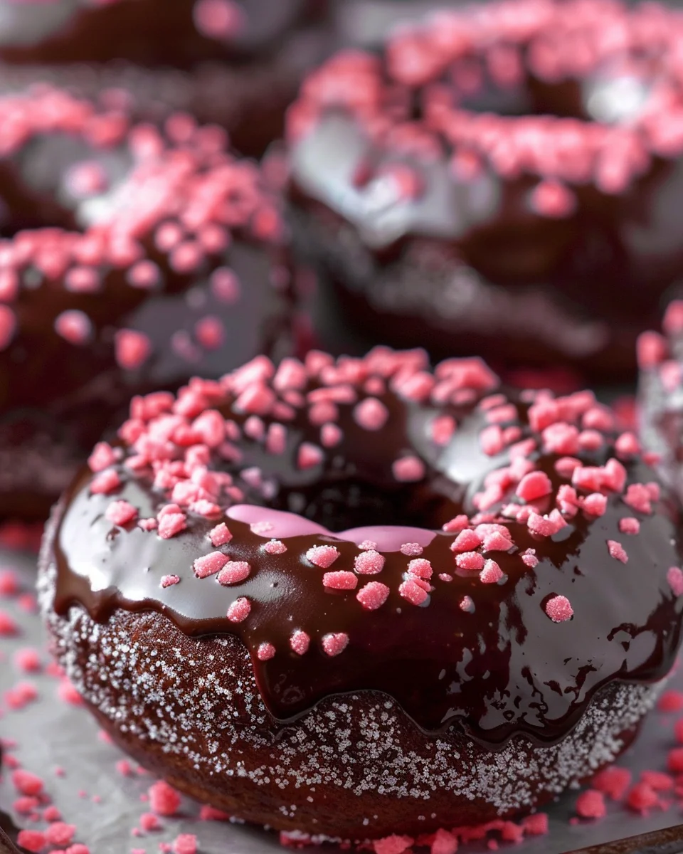 Baked Chocolate Donuts