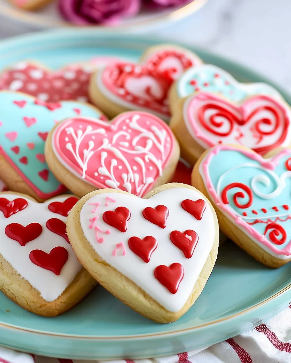 Valentine’s Day Sugar Cookies