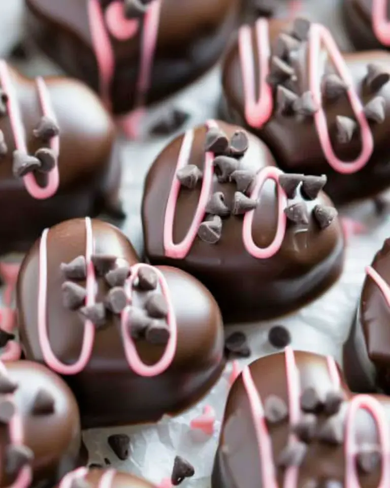 Chocolate Chip Cookie Dough Valentine’s Hearts