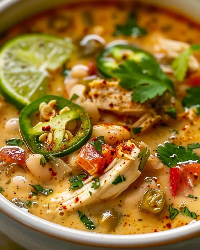 Cajun White Chicken Chili