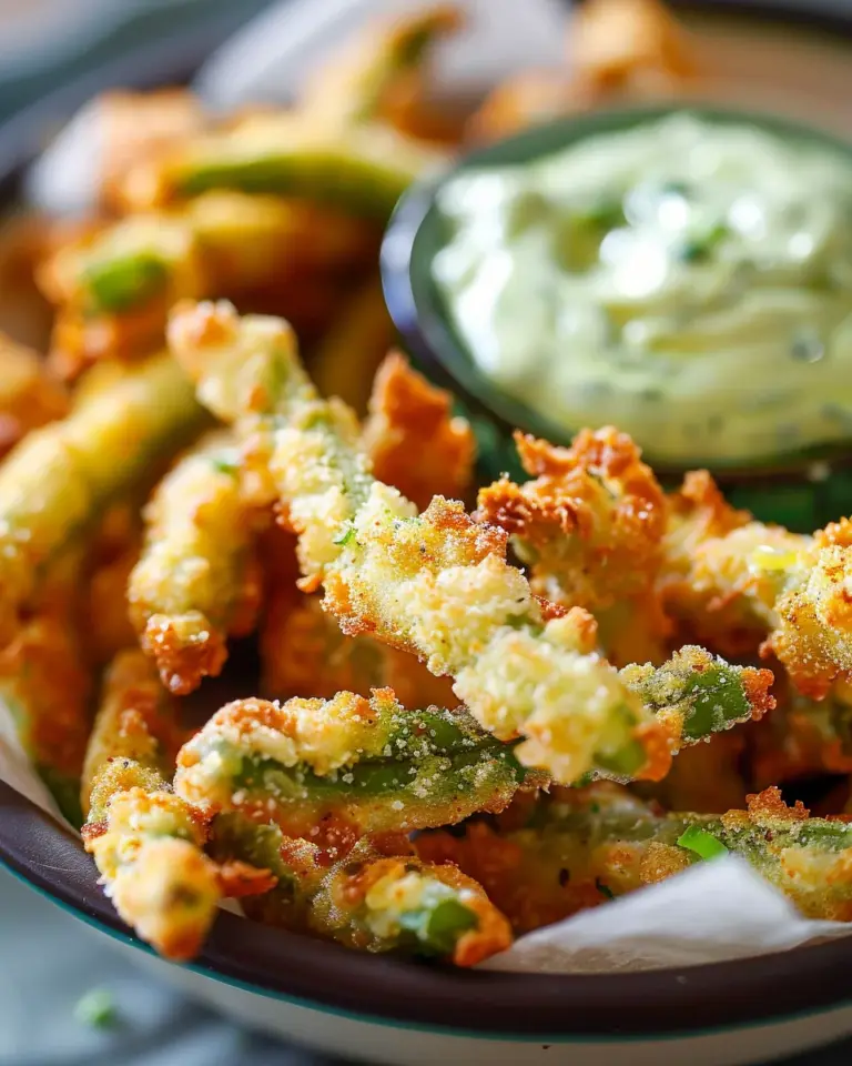 Beer Battered Fried Green Beans