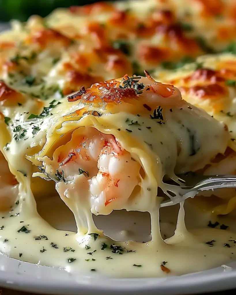 Shrimp Crab Alfredo Roll Ups 4 4 1 45