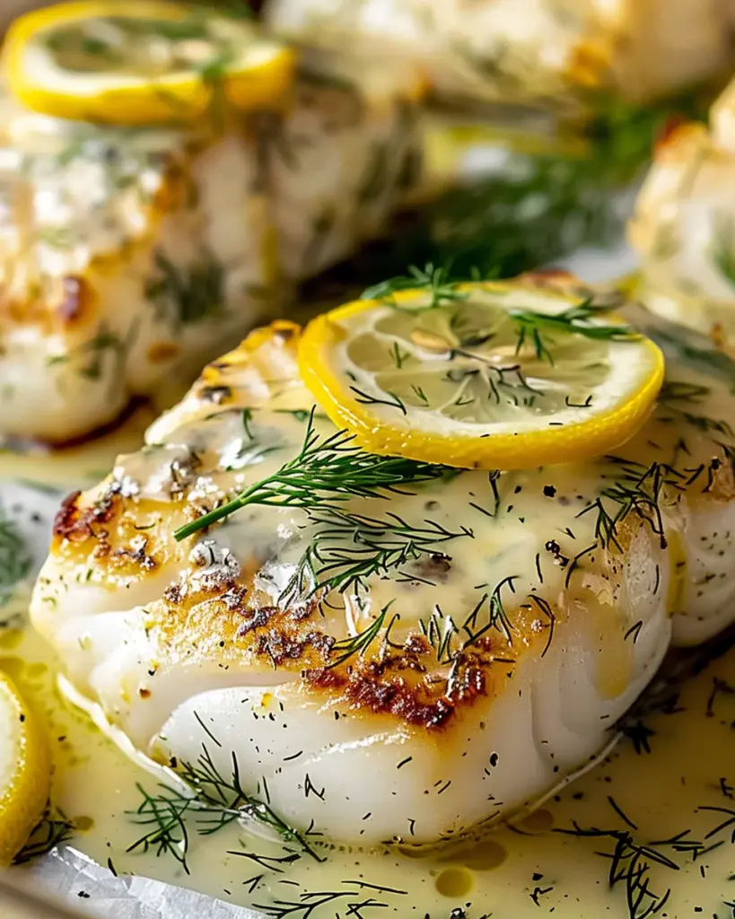 lemon dill baked cod