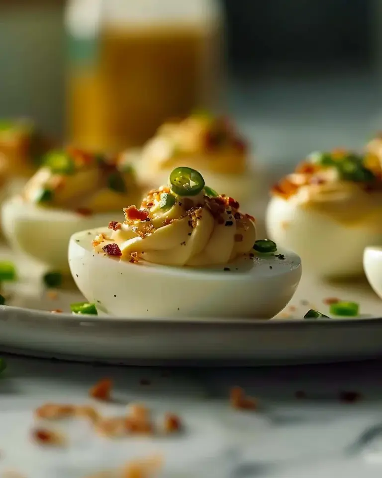 Jalapeño Popper Deviled Eggs – A Spicy Keto Recipe