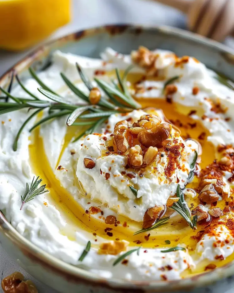 Spicy Ricotta Dip with Hot Honey 6 4 3 11