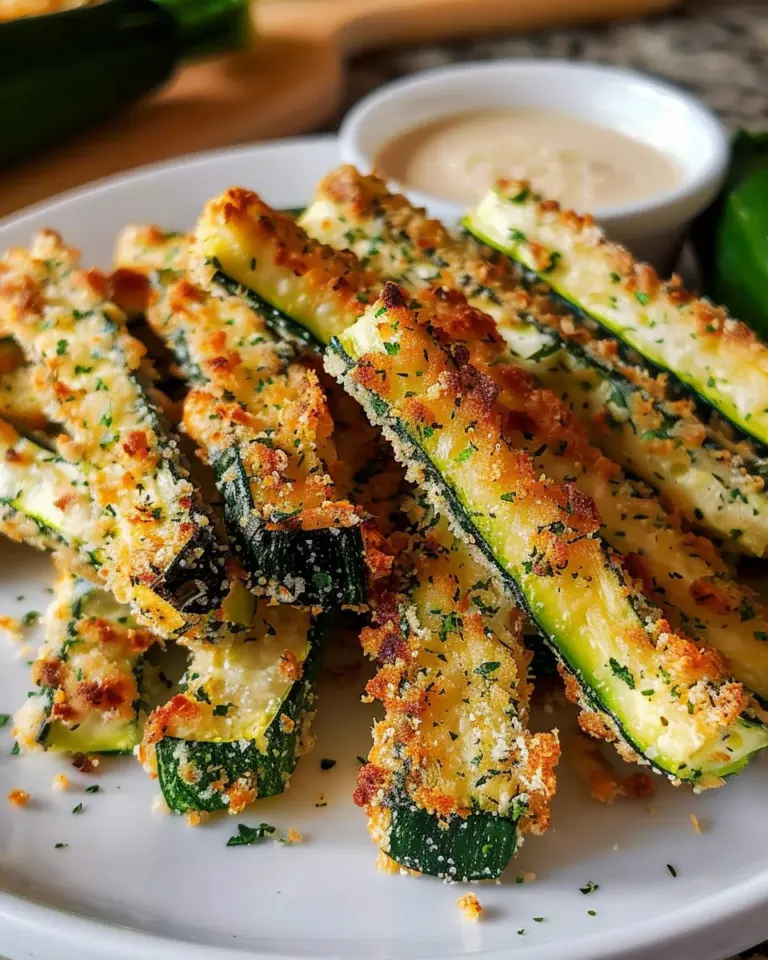 15-Minute Air Fryer Zucchini Fries: Irresistibly Crispy Snack