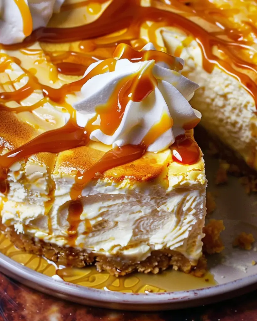 Butterbeer cheesecake