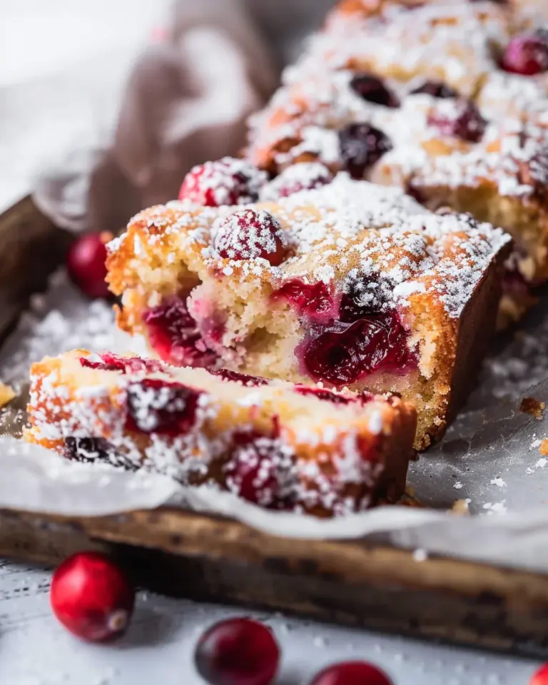 Cranberry Breakfast Cake
