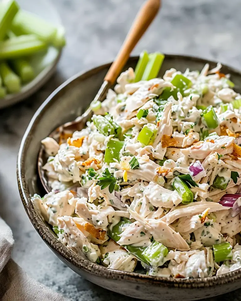 Cottage Cheese Chicken Salad