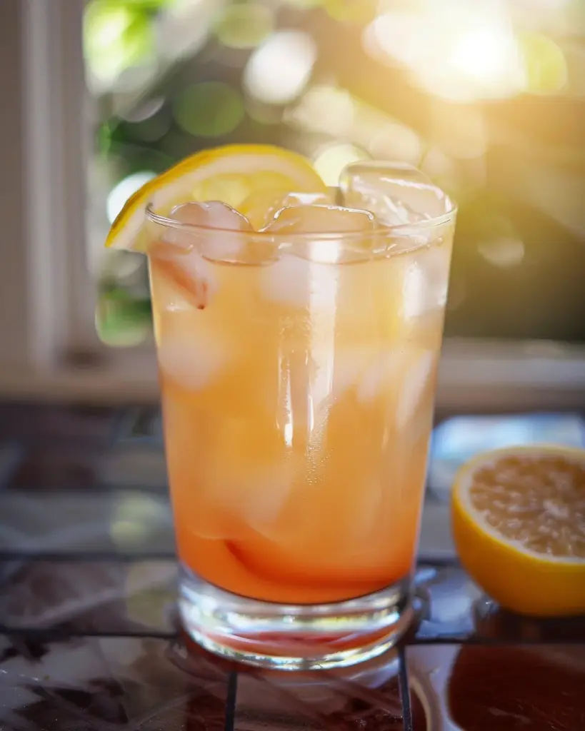 Iced Guava White Tea Lemonade
