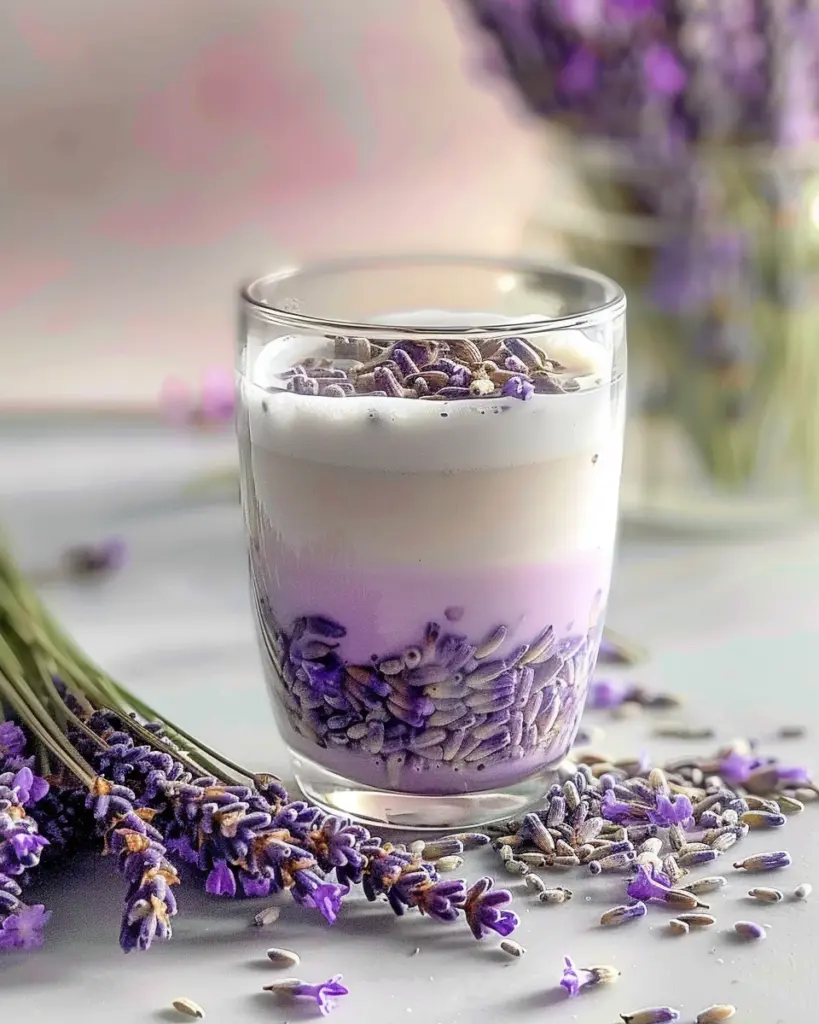 Lavender Milk Tea