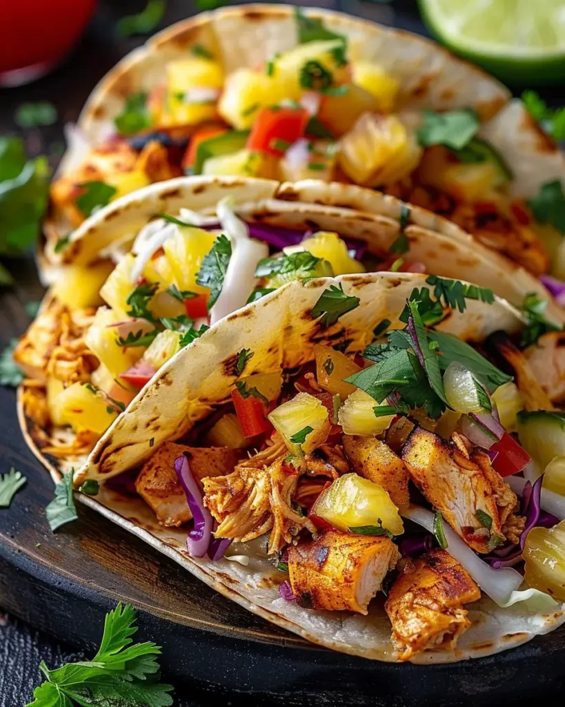 Pineapple Chicken Tacos: A Delicious & Easy Recipe