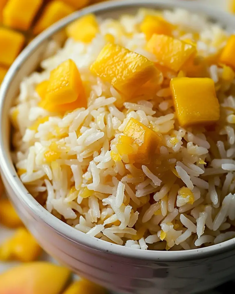 Mango Coconut Sticky Rice