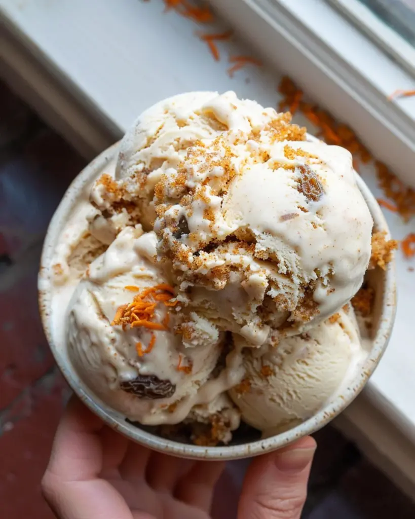 Carrot Cake Ice Cream
