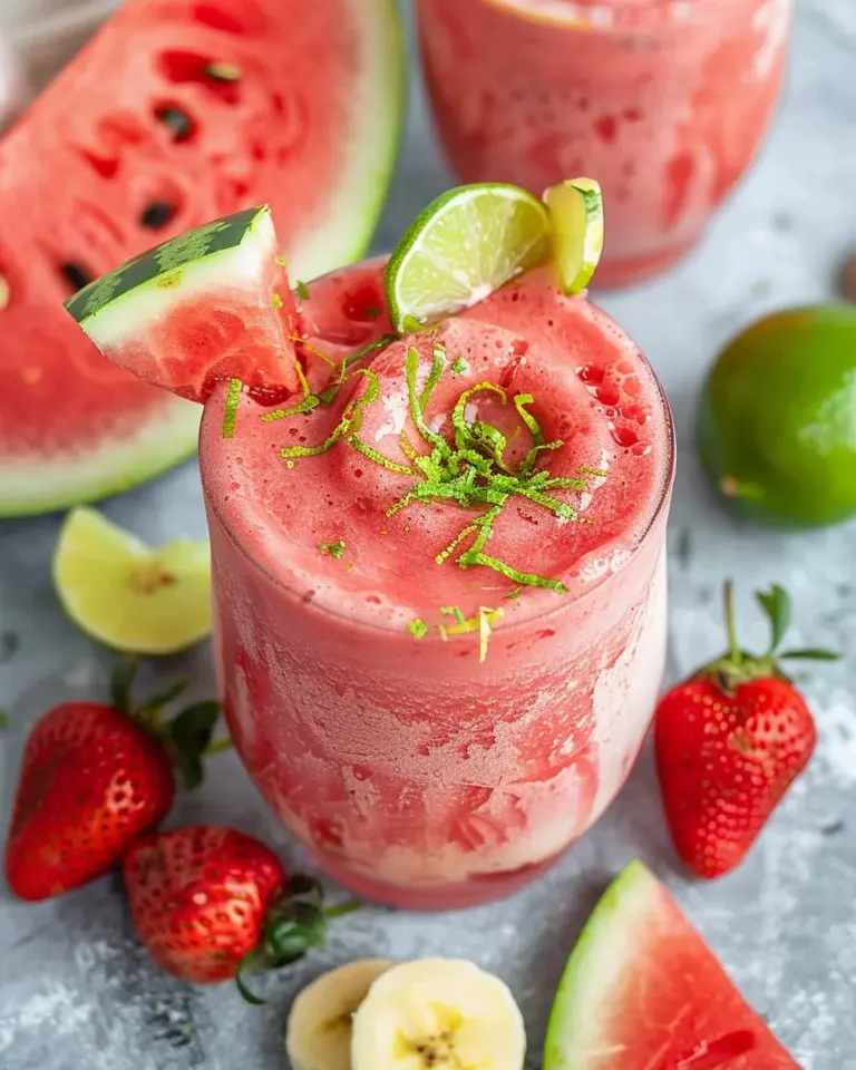 Watermelon Smoothie Recipe
