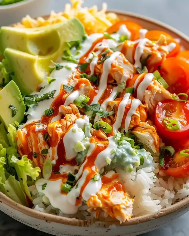 Buffalo Chicken Protein Bowl