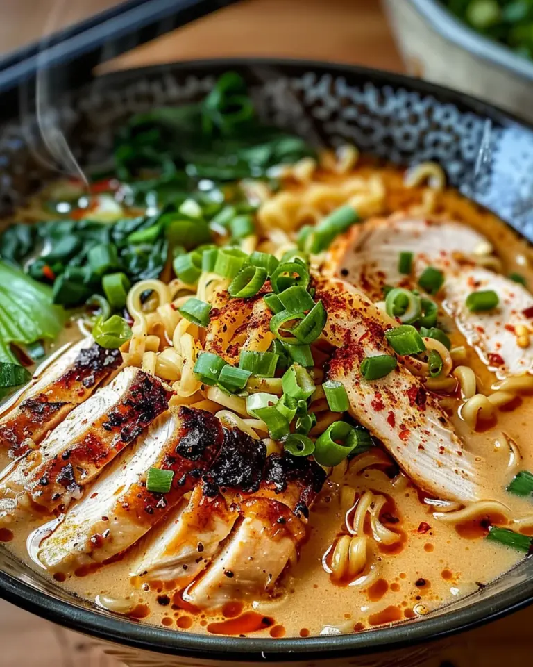 Creamy Garlic Chicken Ramen: An Incredible Ultimate Recipe