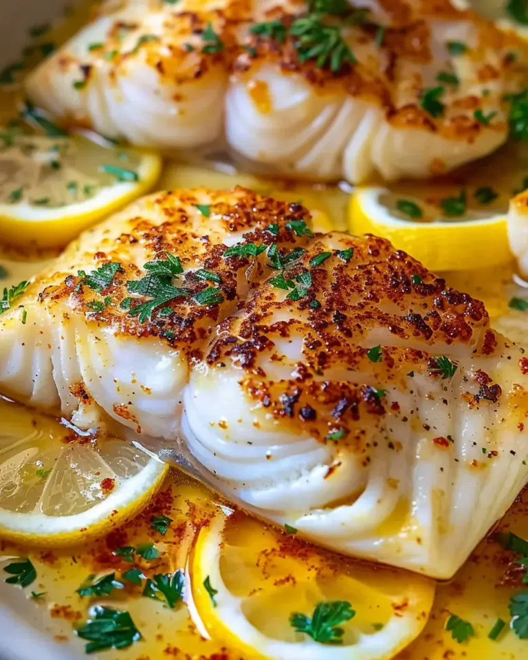 Lemon Butter Fish Fillet
