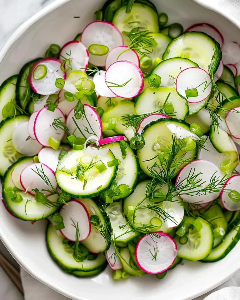 Cucumber Radish Salad