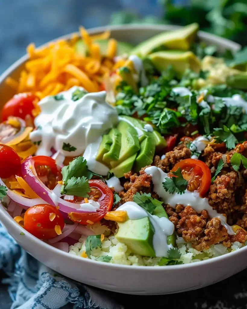Easy Low Carb Burrito Bowl – 25min Breakfast Protein-Packed
