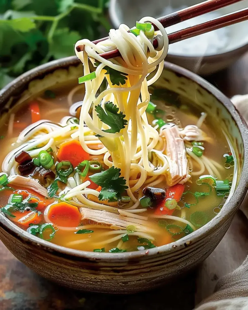 Ginger Garlic Chicken Noodle Soup: An Incredible Ultimate Recipe