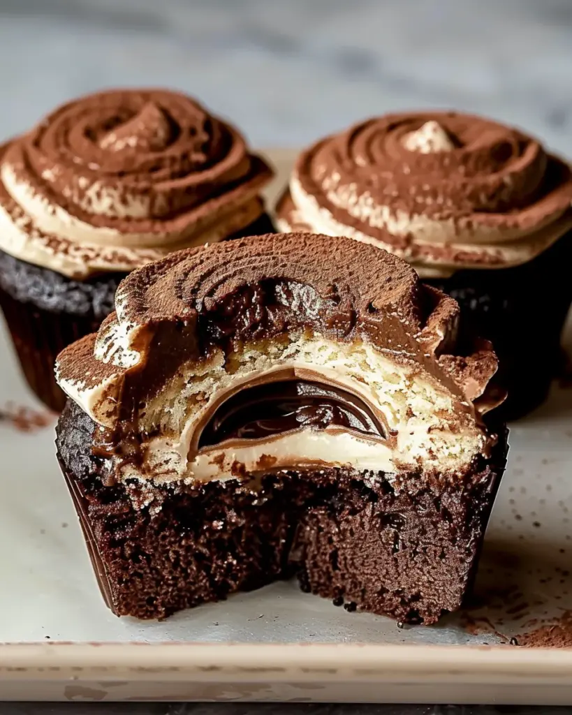 Irresistibly Decadent Chocolate Tiramisu Cupcakes You’ll Love