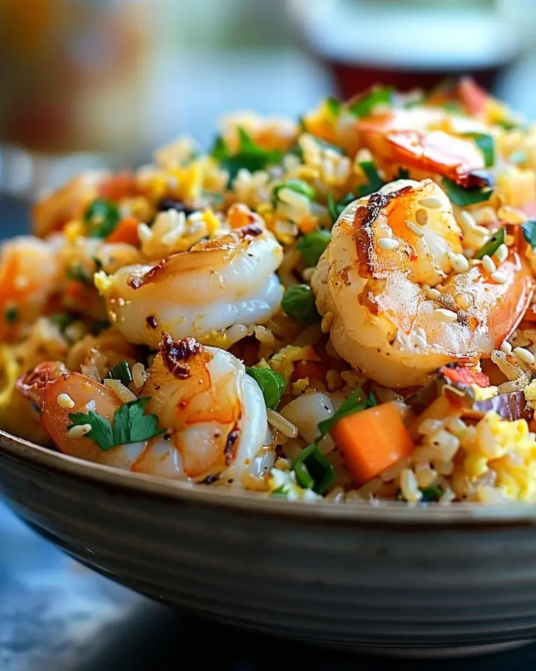 Seafood Fried Rice – A Savory Mix of Shrimp, Crab & Veggies