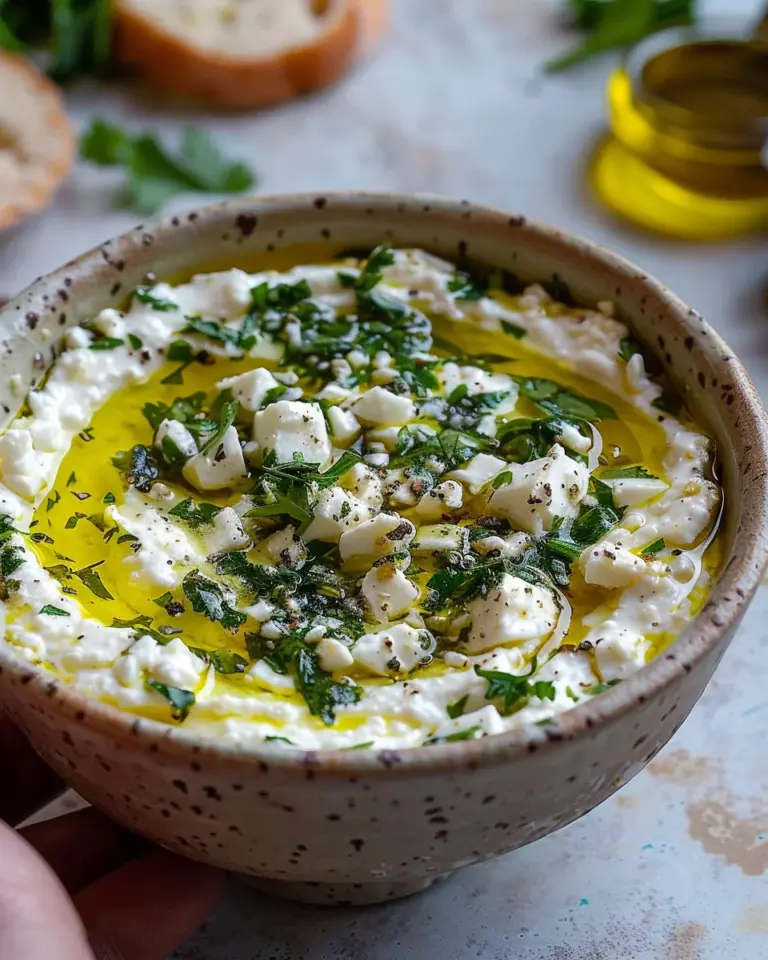 Herb and Feta Olive Oil Dip