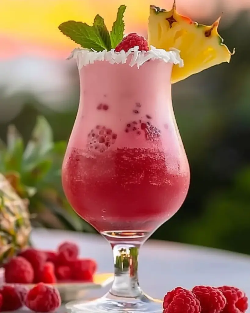 Raspberry Colada Twist